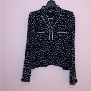 Urban Outfitters Coincidence & Chance Navy Shirt M